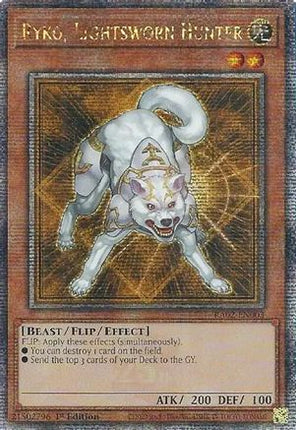 Ryko, Lightsworn Hunter (Quarter Century Secret Rare)  [RA02-EN003] 1st Edition