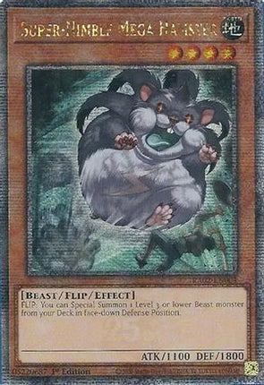 Super-Nimble Mega Hamster (Quarter Century Secret Rare)  [RA02-EN004] 1st Edition