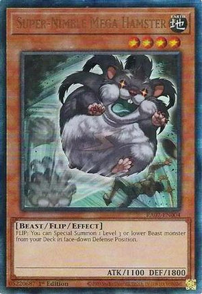 Super-Nimble Mega Hamster (PUR) (Prismatic Ultimate Rare) [RA02-EN004] 1st Edition