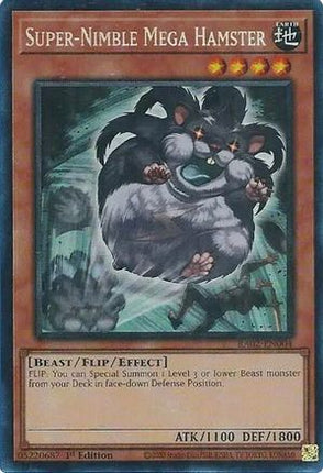 Super-Nimble Mega Hamster (PCR) (Prismatic Collector's Rare) [RA02-EN004] 1st Edition