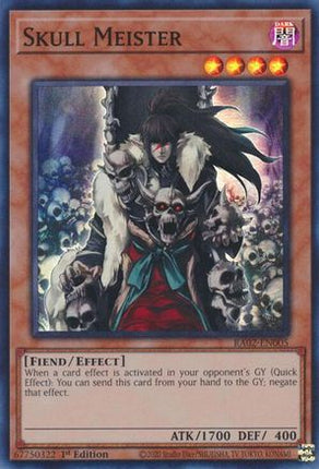 Skull Meister (Super Rare) [RA02-EN005] 1st Edition