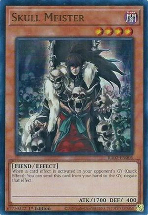 Skull Meister (UR) (Ultra Rare) [RA02-EN005] 1st Edition