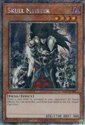 Skull Meister (Platinum Secret Rare)  [RA02-EN005] 1st Edition