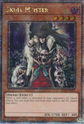 Skull Meister  [RA02-EN005] Quarter Century Secret Rare 1st Edition