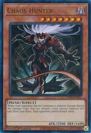 Chaos Hunter  [RA02-EN007] Ultra Rare 1st Edition