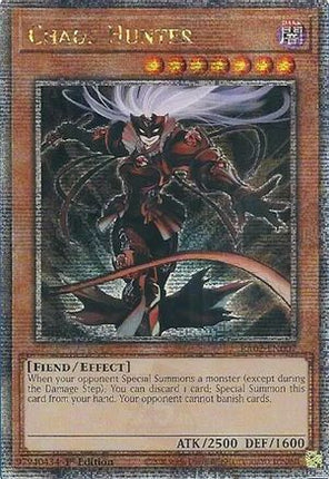 Chaos Hunter (Quarter Century Secret Rare)  [RA02-EN007] 1st Edition