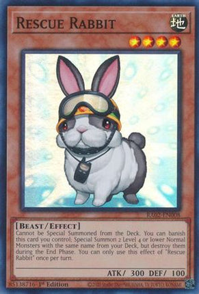 Rescue Rabbit [RA02-EN008] Super Rare 1st Edition