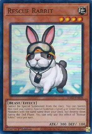 Rescue Rabbit (UR) (Ultra Rare) [RA02-EN008] 1st Edition
