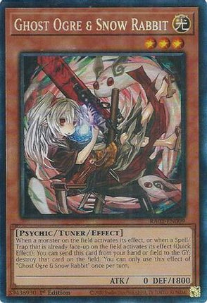 Ghost Ogre & Snow Rabbit (Alternate Art) (PCR) (Prismatic Collector's Rare) [RA02-EN009] 1st Edition