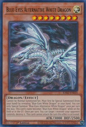 Blue-Eyes Alternative White Dragon (Super Rare) [RA02-EN010] 1st Edition