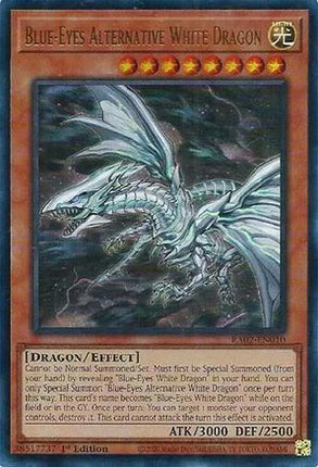 Blue-Eyes Alternative White Dragon  [RA02-EN010] Ultra Rare 1st Edition