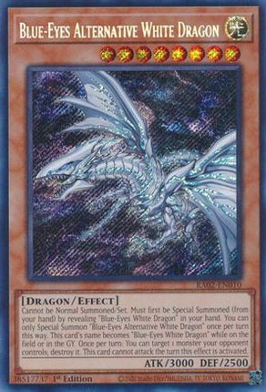 Blue-Eyes Alternative White Dragon (Secret Rare)  [RA02-EN010] 1st Edition