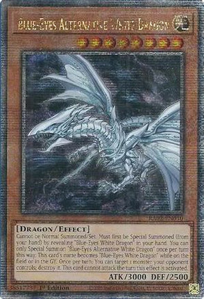 Blue-Eyes Alternative White Dragon (Quarter Century Secret Rare)  [RA02-EN010] 1st Edition