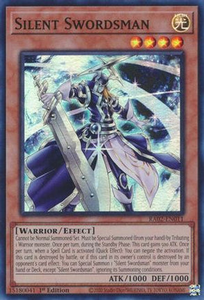 Silent Swordsman (Super Rare) [RA02-EN011] 1st Edition
