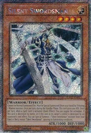 Silent Swordsman (Platinum Secret Rare)  [RA02-EN011] 1st Edition