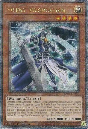 Silent Swordsman (Quarter Century Secret Rare)  [RA02-EN011] 1st Edition