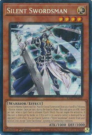 Silent Swordsman (PCR) (Prismatic Collector's Rare) [RA02-EN011] 1st Edition