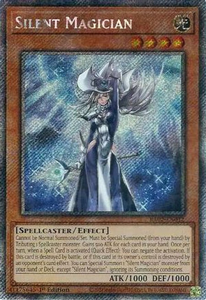 Silent Magician (Platinum Secret Rare)  [RA02-EN012] 1st Edition