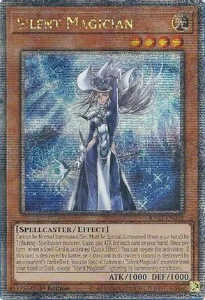 Silent Magician (Quarter Century Secret Rare)  [RA02-EN012] 1st Edition