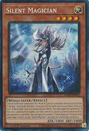 Silent Magician  [RA02-EN012] Prismatic Collector's Rare 1st Edition