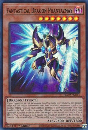 Fantastical Dragon Phantazmay (Alternate Art) (Super Rare) [RA02-EN013] 1st Edition