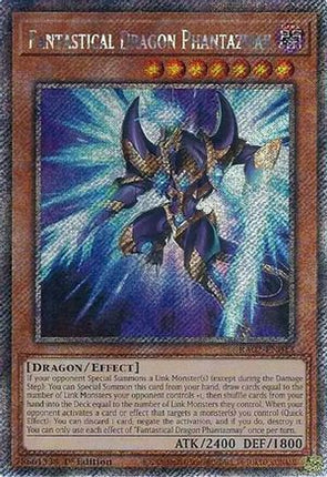 Fantastical Dragon Phantazmay (Alternate Art) (Platinum Secret Rare)  [RA02-EN013] 1st Edition