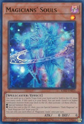 Magicians' Souls (Super Rare) [RA02-EN014] 1st Edition