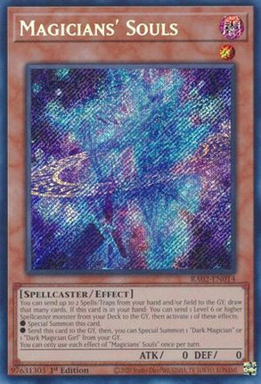 Magicians' Souls (Secret Rare)  [RA02-EN014] 1st Edition