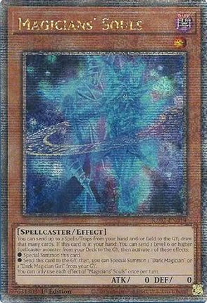 Magicians' Souls (Quarter Century Secret Rare)  [RA02-EN014] 1st Edition