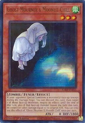 Ghost Mourner & Moonlit Chill (Alternate Art) [RA02-EN015] Ultra Rare 1st Edition