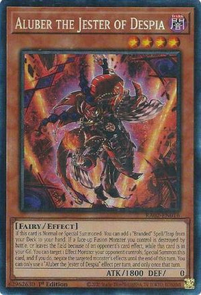 Aluber the Jester of Despia (PCR) (Prismatic Collector's Rare) [RA02-EN016] 1st Edition