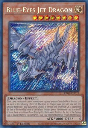 Blue-Eyes Jet Dragon  [RA02-EN017] Secret Rare 1st Edition