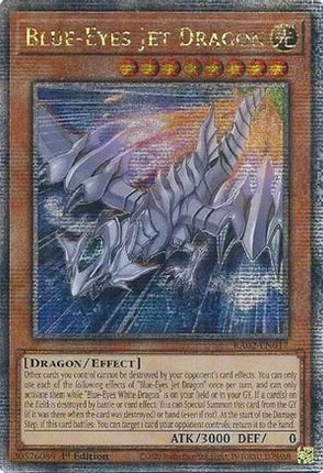 Blue-Eyes Jet Dragon (Quarter Century Secret Rare)  [RA02-EN017] 1st Edition