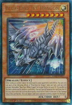 Blue-Eyes Jet Dragon  [RA02-EN017] Prismatic Ultimate Rare 1st Edition