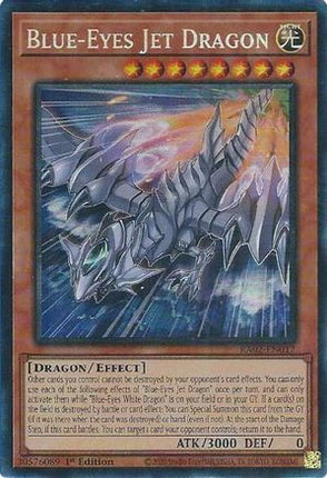 Blue-Eyes Jet Dragon (PCR) (Prismatic Collector's Rare) [RA02-EN017] 1st Edition