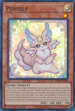 Purrely (Super Rare) [RA02-EN018] 1st Edition