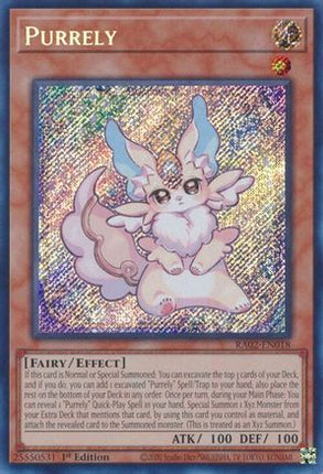 Purrely (Secret Rare)  [RA02-EN018] 1st Edition