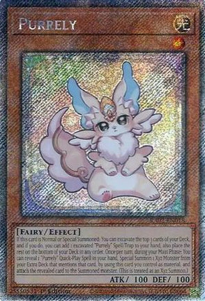 Purrely  (Platinum Secret Rare)  [RA02-EN018] 1st Edition
