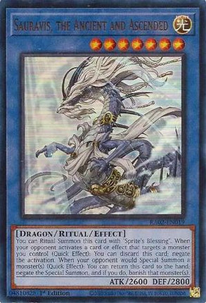 Sauravis, the Ancient and Ascended (UR) (Ultra Rare) [RA02-EN019] 1st Edition