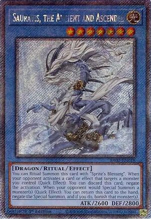 Sauravis, the Ancient and Ascended (Platinum Secret Rare)  [RA02-EN019] 1st Edition