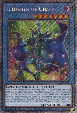 Illusion of Chaos (Platinum Secret Rare)  [RA02-EN020] 1st Edition