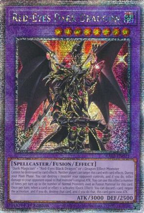 Red-Eyes Dark Dragoon (Quarter Century Secret Rare)  [RA02-EN021] 1st Edition