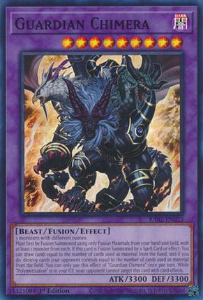 Guardian Chimera [RA02-EN023] Super Rare 1st Edition