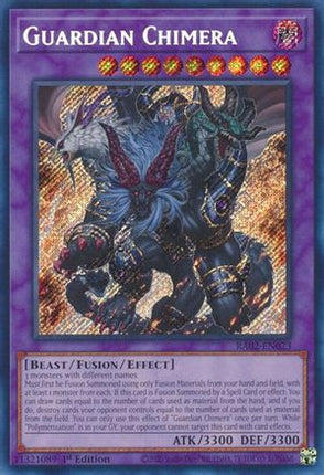 Guardian Chimera (Secret Rare)  [RA02-EN023] 1st Edition