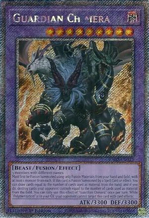 Guardian Chimera  [RA02-EN023] Platinum Secret Rare 1st Edition