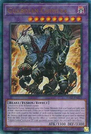 Guardian Chimera (PUR) (Prismatic Ultimate Rare) [RA02-EN023] 1st Edition