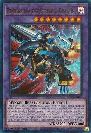 Rindbrumm the Striking Dragon (UR) (Ultra Rare) [RA02-EN025] 1st Edition