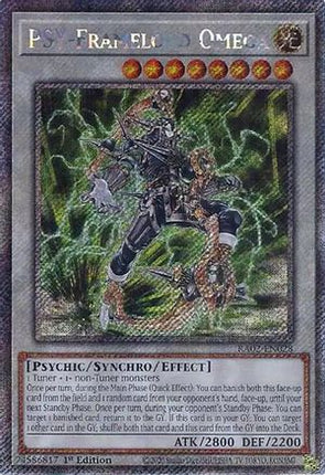 PSY-Framelord Omega (Platinum Secret Rare)  [RA02-EN028] 1st Edition
