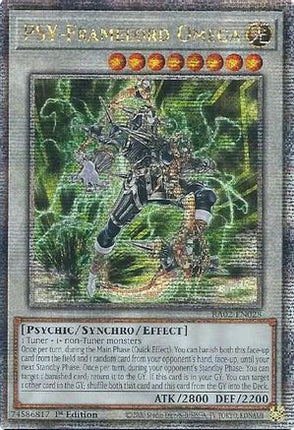 PSY-Framelord Omega (Quarter Century Secret Rare)  [RA02-EN028] 1st Edition