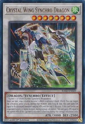 Crystal Wing Synchro Dragon (UR) (Ultra Rare) [RA02-EN029] 1st Edition